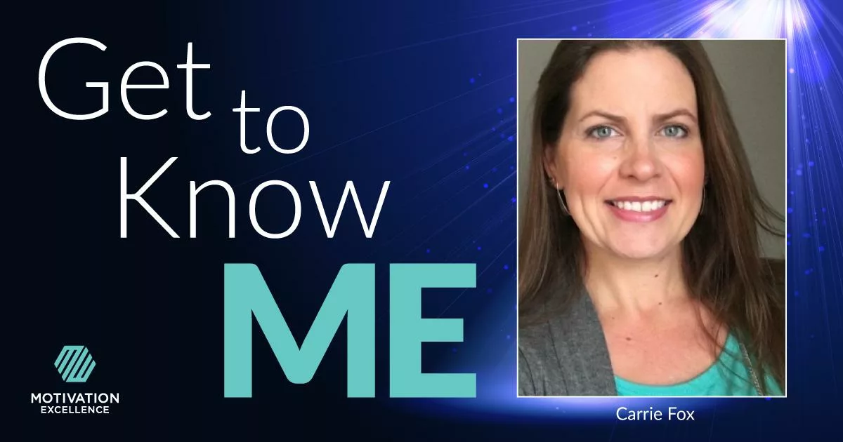 Get to Know ME with Carrie Fox